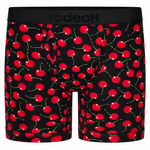 RodeoH Shift 6 inch Boxer in Cherry Bomb print, front view