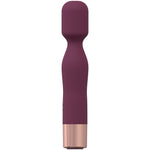 Shots Loveline Glamour Mini Wand Silicone Vibrator Burgundy
