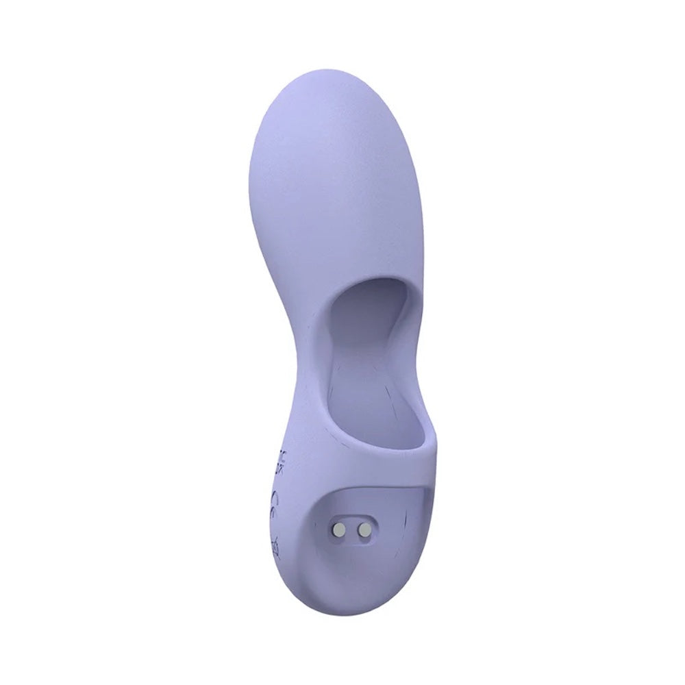 Shots Loveline Joy 10 Speed Silicone Finger Vibe Lavender