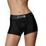 Ouch! Vibrating Strap on Boxer Harness - Black