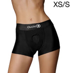 Shots Ouch Vibrating Boxer harness Black