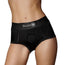 Ouch! Vibrating Strap on Brief Harness - Black
