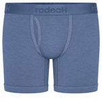 RodeoH Shift 6 inch Boxer in Slate Blue, front view