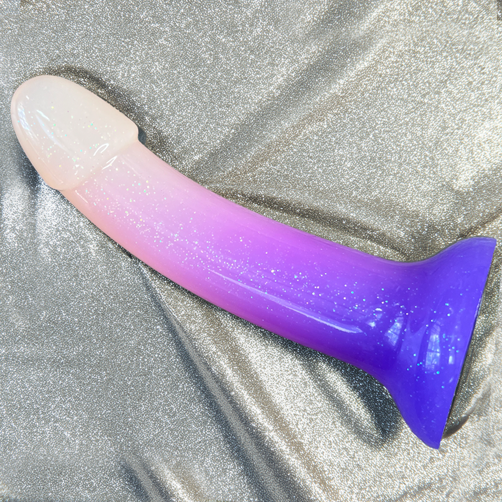 6" Sol Silicone Dildo - Ombre Lustre Dawn [Small Batch: 2 of 3]
