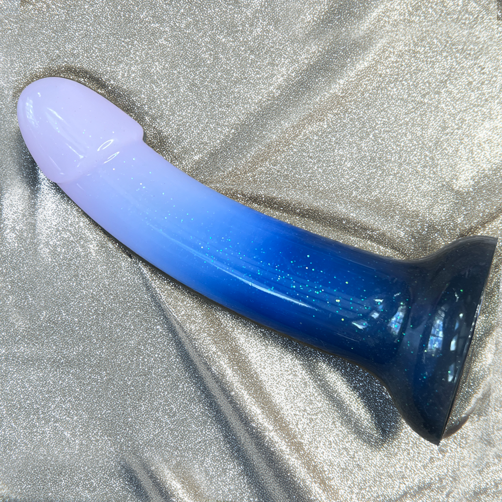 6" Sol Silicone Dildo - Ombre Lustre Twilight [Small Batch: 2 of 3]