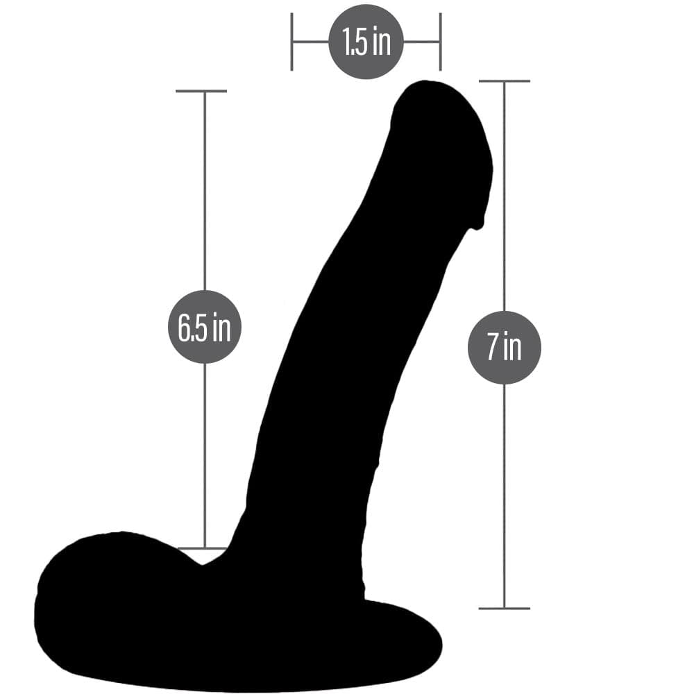 7" Hyper Realistic Silicone Dildo with Floating Balls