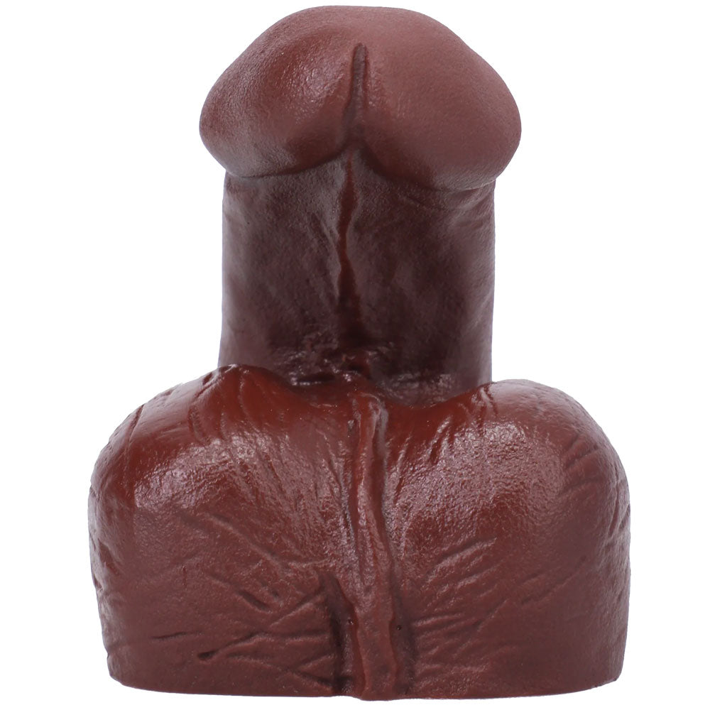 tantus on the go silicone packer chocolate