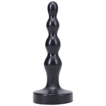 Tantus Ripple Small silicone dildo black