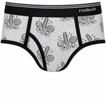 RodeoH Shift Brief in Tasty Gray, front view