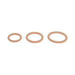 Together Tones Nude fit caramel colored strap on harness orings, all three sizes