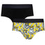 Top Loading Brief Packing Underwear 2 Pack - Frogs & Black - Multipack