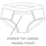 rodeoh top loading packer underwear interior diagram