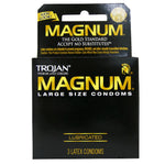 Trojan Magnum Large Latex condoms 3 pack