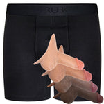TRUHK Black Boxer packing underwear with SoReal Milo silicone STP, package deal