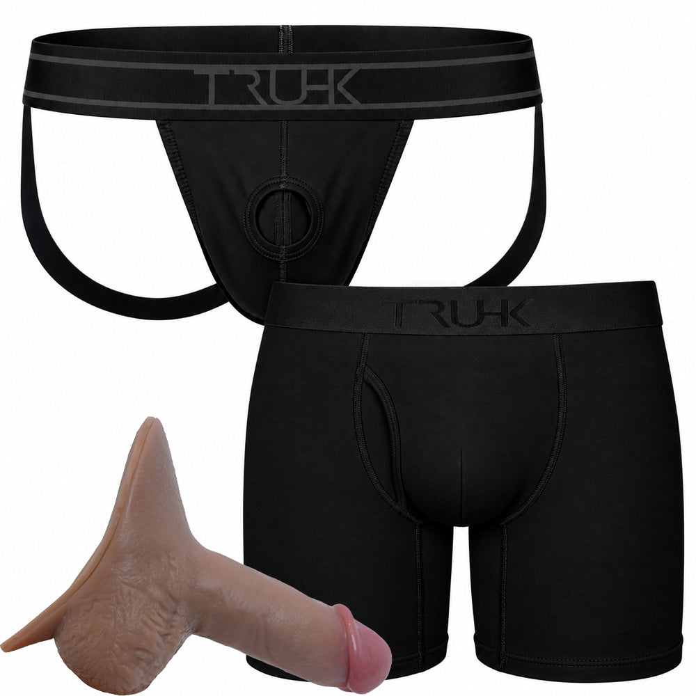 TRUHK Black Hybrid Boxer with SoReal Milo STP in Mocha