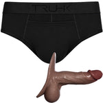TRUHK Black Brief with SoReal Ultimate STP in Mocha