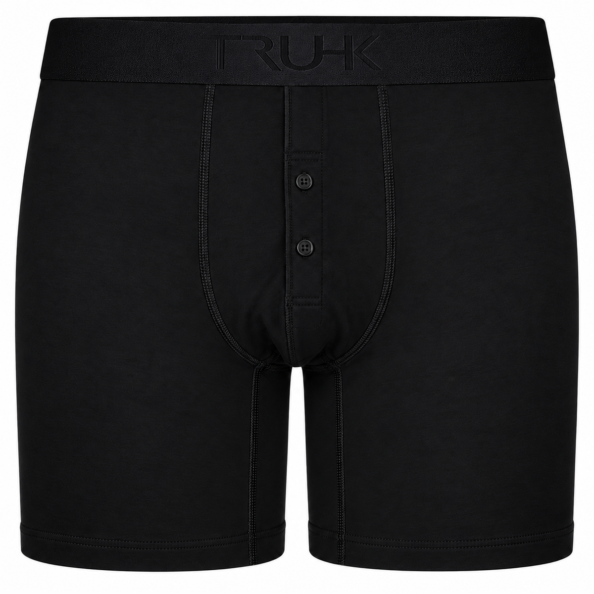 TRUHK Button Fly Boxer STP/Packing Underwear - Black