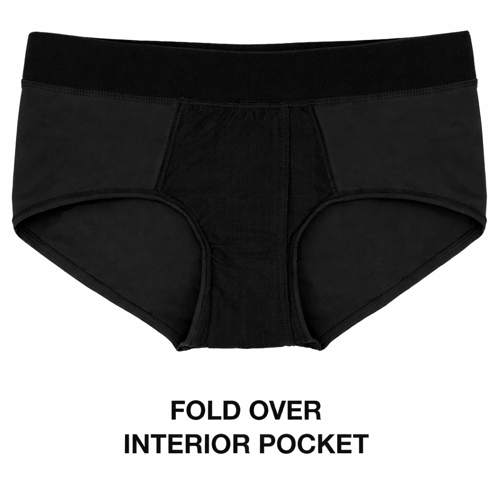 Luxe SwiftFit Brief+ Harness - Black