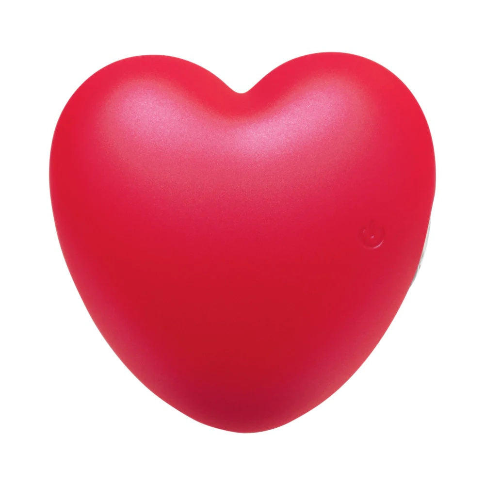 Vedo Amore Silicone Heart Vibrator in red