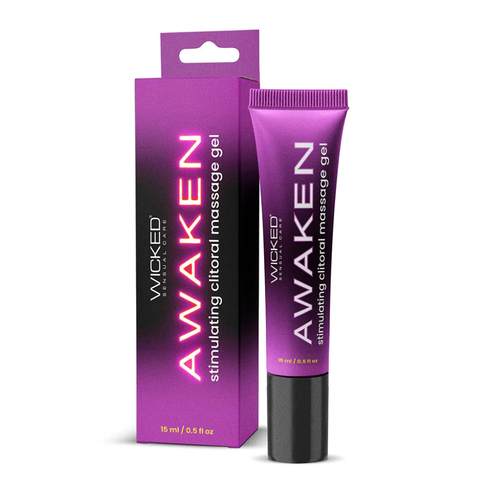 wicked awaken gel in and out of packaging from front