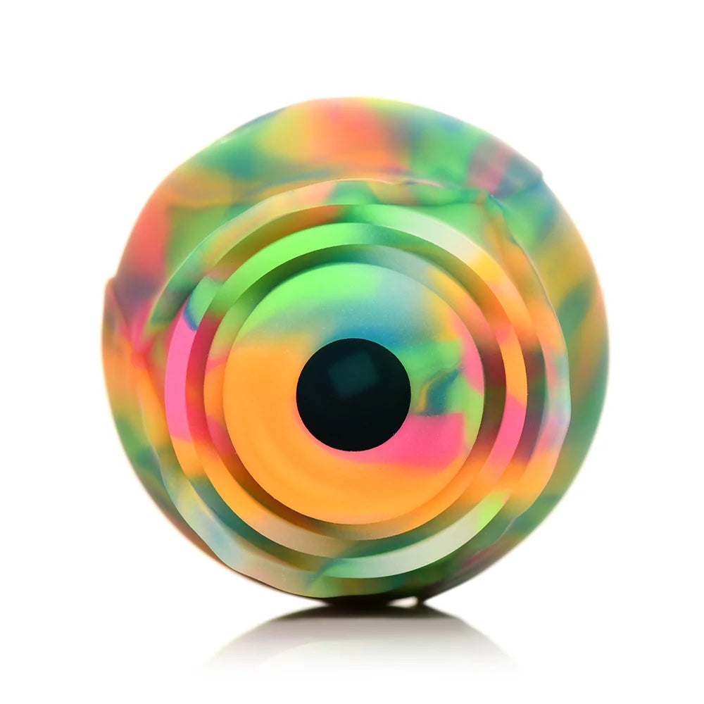 XR Brands BloomGasm Rainbow silicone Rose Clitoral Glow in the Dark Stimulator