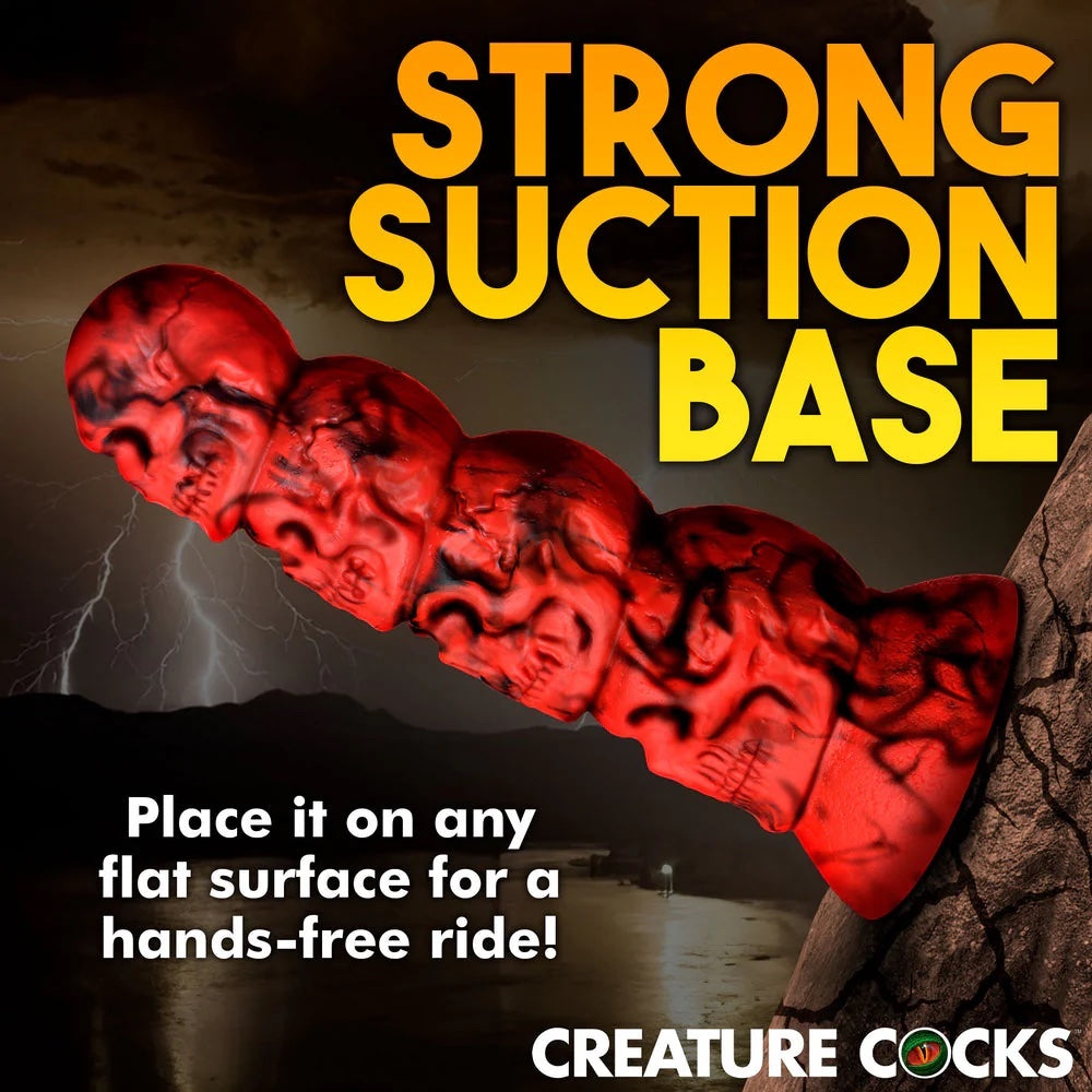 XR Brands Creature Cocks Doom Silicone SKull Dildo