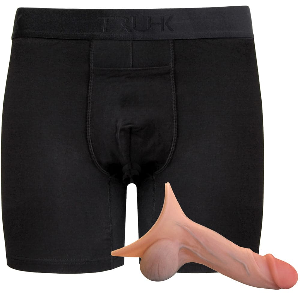 TRUHK - Pouch Front Boxer Underwear with 6" Vanilla STP - PACKAGE DEAL