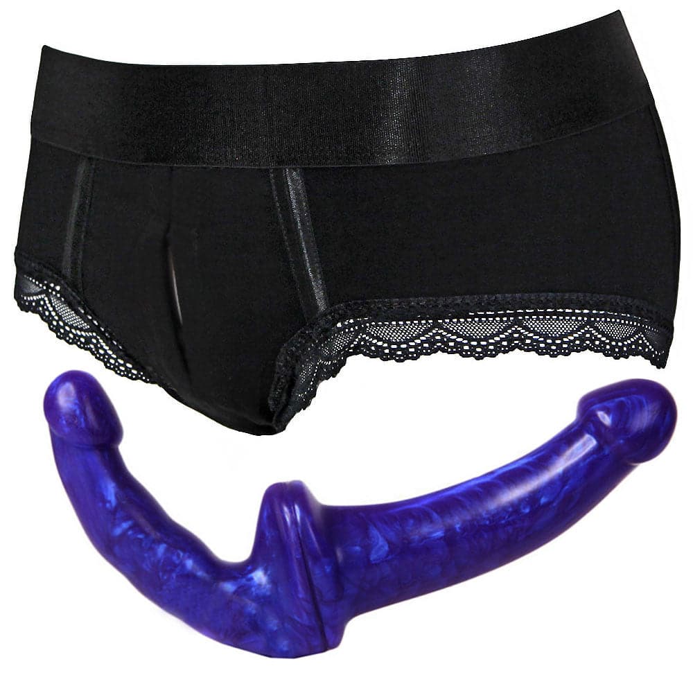 Duo Panty & Nexus Senior Double Dildo - Package Deal