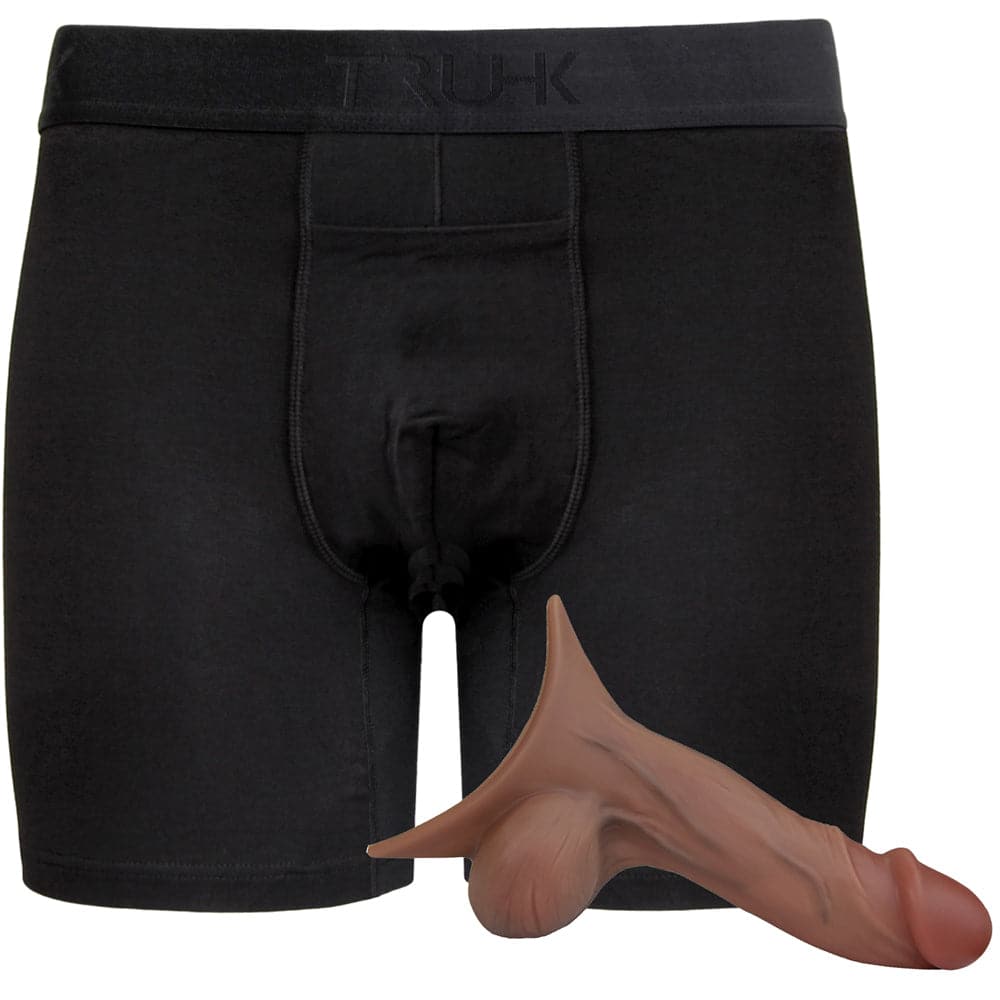 TRUHK - Pouch Front Boxer Underwear with 6" Dark Caramel STP - PACKAGE DEAL