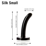 4.25" Silk Silicone Dildo - Small - RodeoH