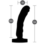 4.5" Mini Magma Silicone Dildo - Copper - RodeoH
