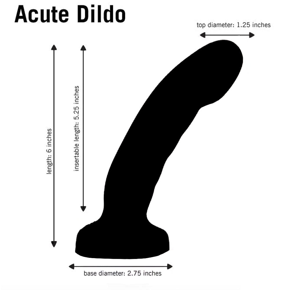 5" Acute Silicone Dildo - Emerald - RodeoH