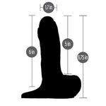 5" Fornix Uncut Dual Density Silicone Dildo - Purple - RodeoH