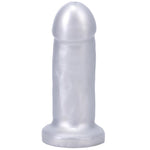 5" They/Them Silicone Dildo - Silver - RodeoH