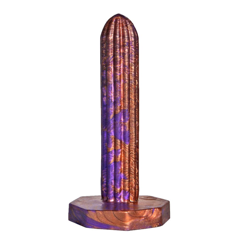 5" XI - Bi-Color Dildo - Purple Bronze - RodeoH