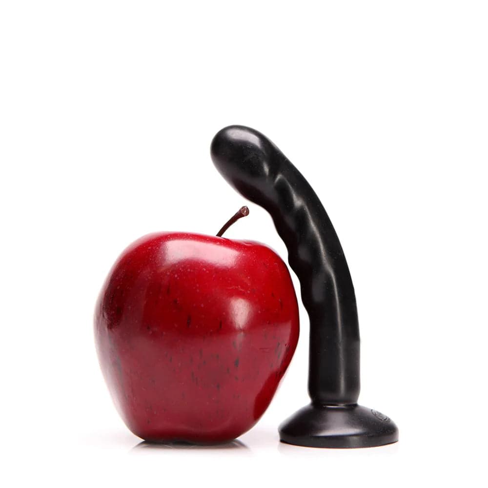5.25" Compact Silicone Dildo - Black - RodeoH