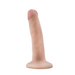 5.5" Blush Dr. Skin Silicone Dr. Lucas Dildo - Vanilla - RodeoH