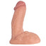 5.5" Realistic Semi Pack and Play Dildo - Vanilla - RodeoH