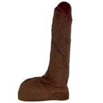 6" Bender Realistic Posable Dual Density Dildo - Chocolate - RodeoH