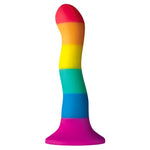 6" Colours Wave Silicone Dildo - Pride - RodeoH
