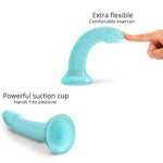 6" DILDOLLS Silicone Suction Cup Dildo - Nightfall - RodeoH