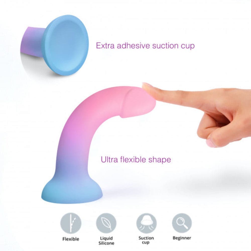 6" DILDOLLS Silicone Suction Cup Dildo - Utopia - RodeoH