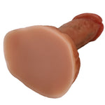 6" Realistic Semi Pack and Play Dildo - Caramel - RodeoH