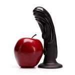 6.25" Magma Silicone Dildo - Black Onyx - RodeoH