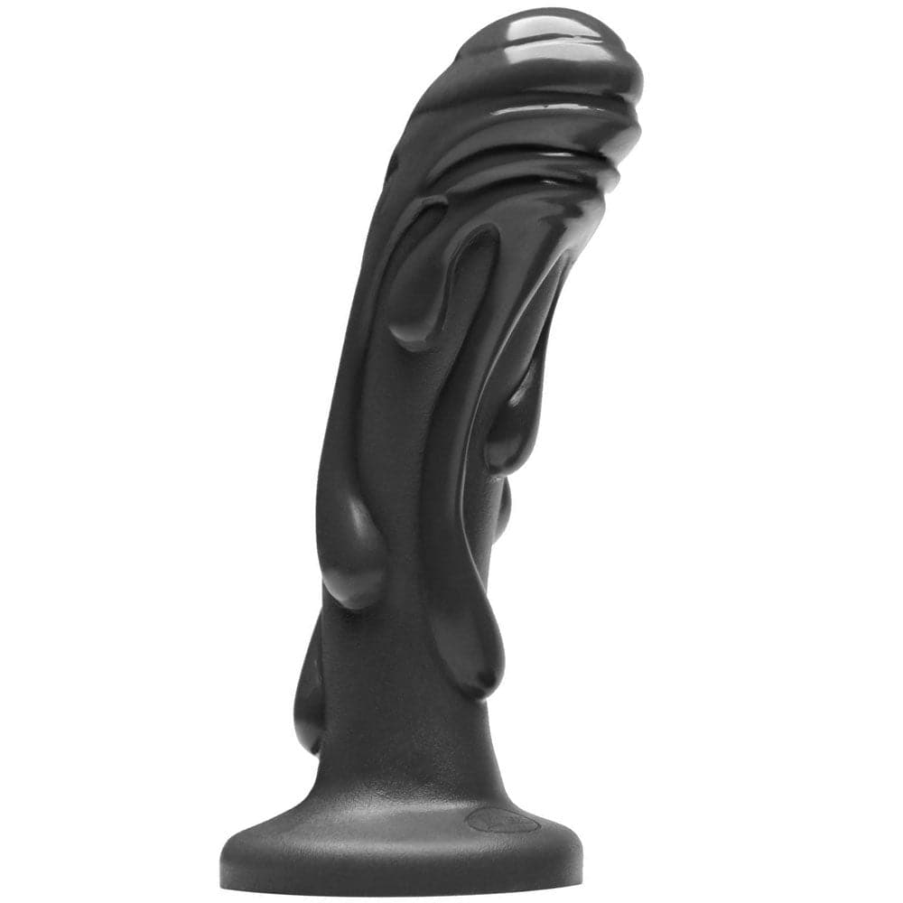 6.25" Magma Silicone Dildo - Black Onyx - RodeoH