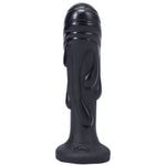 6.25" Magma Silicone Dildo - Black Onyx - RodeoH