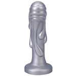 6.25" Magma Silicone Dildo - Silver - RodeoH