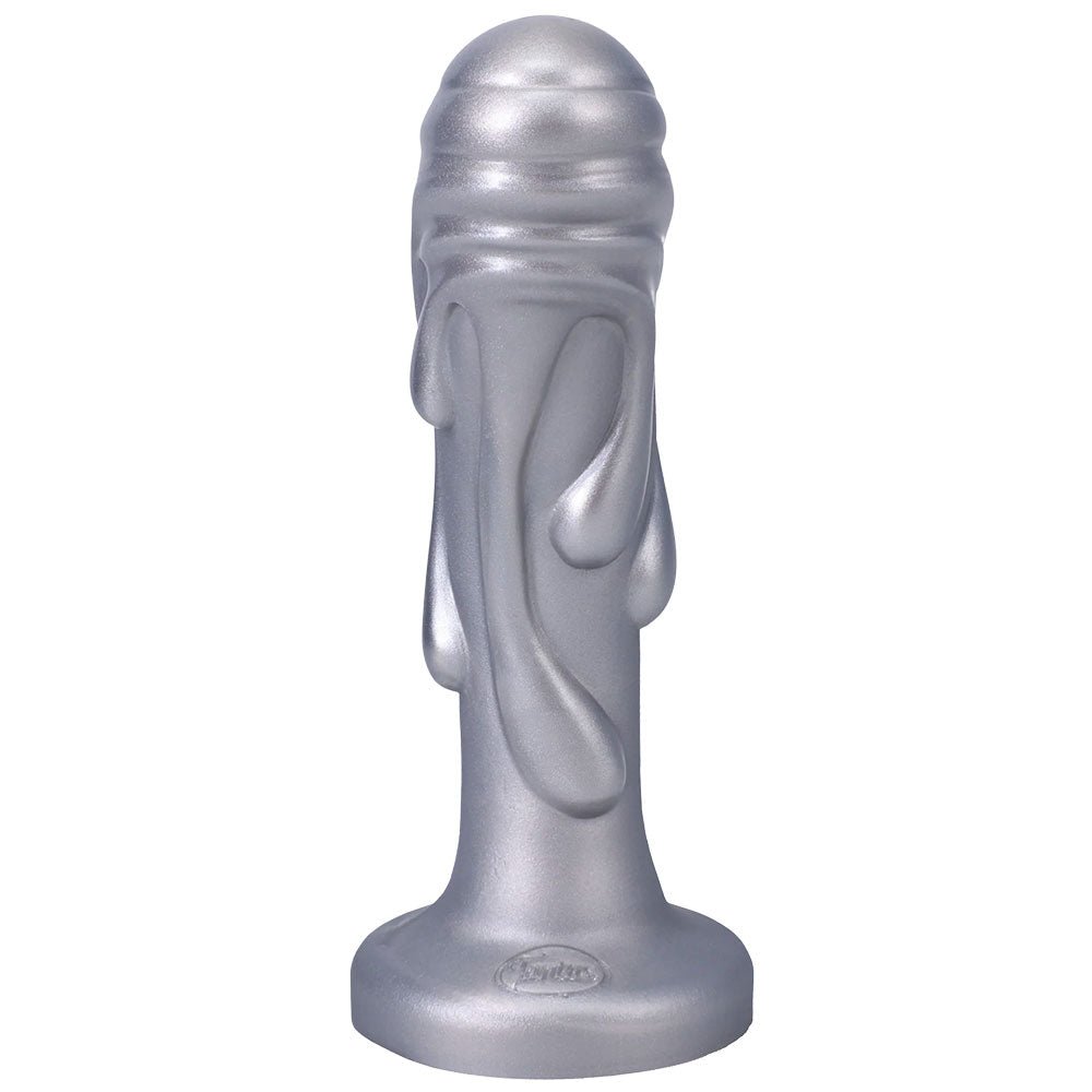 6.25" Magma Silicone Dildo - Silver - RodeoH