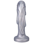 6.25" Magma Silicone Dildo - Silver - RodeoH
