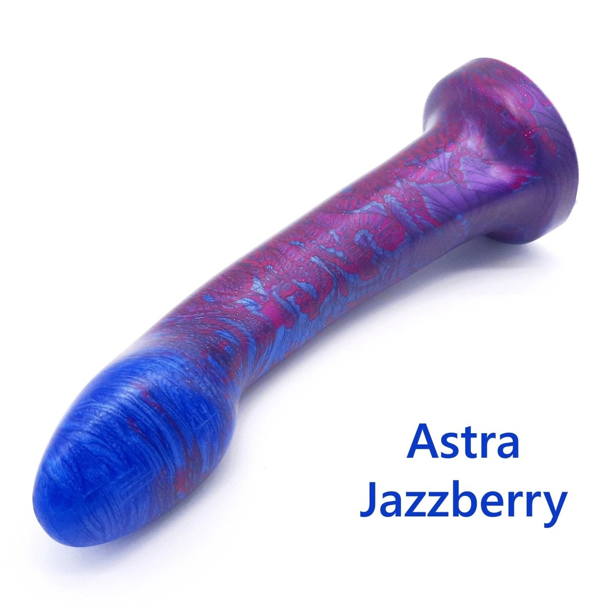 6.5" Astra - Silicone G-Spot Dildo - Jazzberry - RodeoH